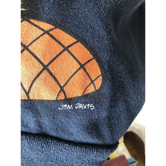 Vintage 1978 Garfield Odie Rasta Stoner Weed Sweatshirt Jim Davis - Picture 4 of 9